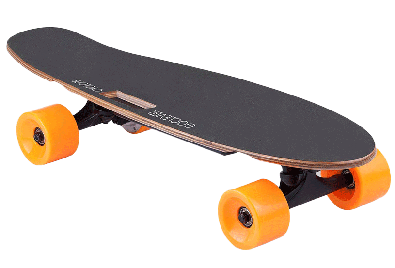 the electric skateboard